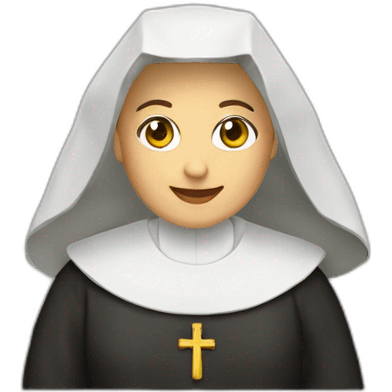 Monja Santa Cándida hijas de Jesús jesuitinas emoji