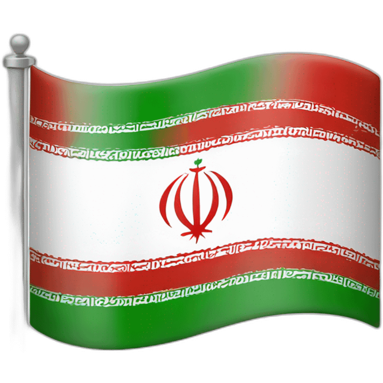 Iran-flag without logo emoji