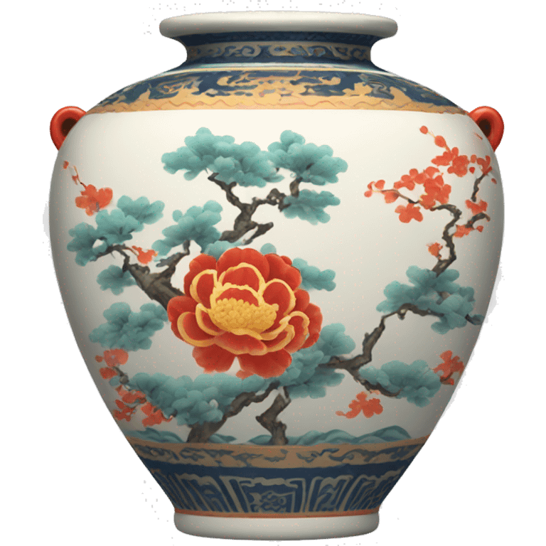 Oriental chinese vase emoji