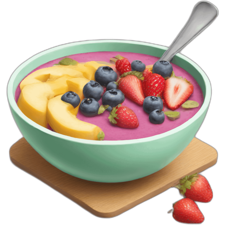 smoothie-bowl emoji