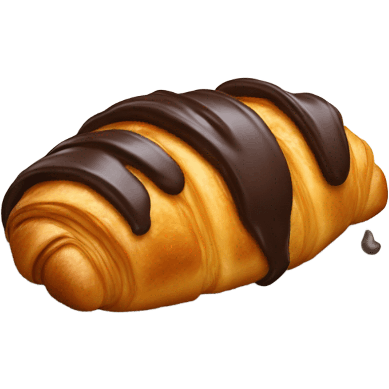 Chocolate croissant  emoji