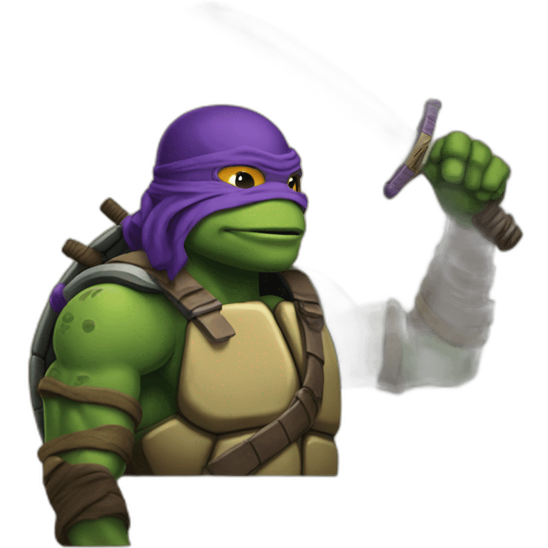 donatello ninja turtles emoji