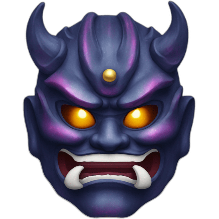 galaxy japanese oni mask emoji