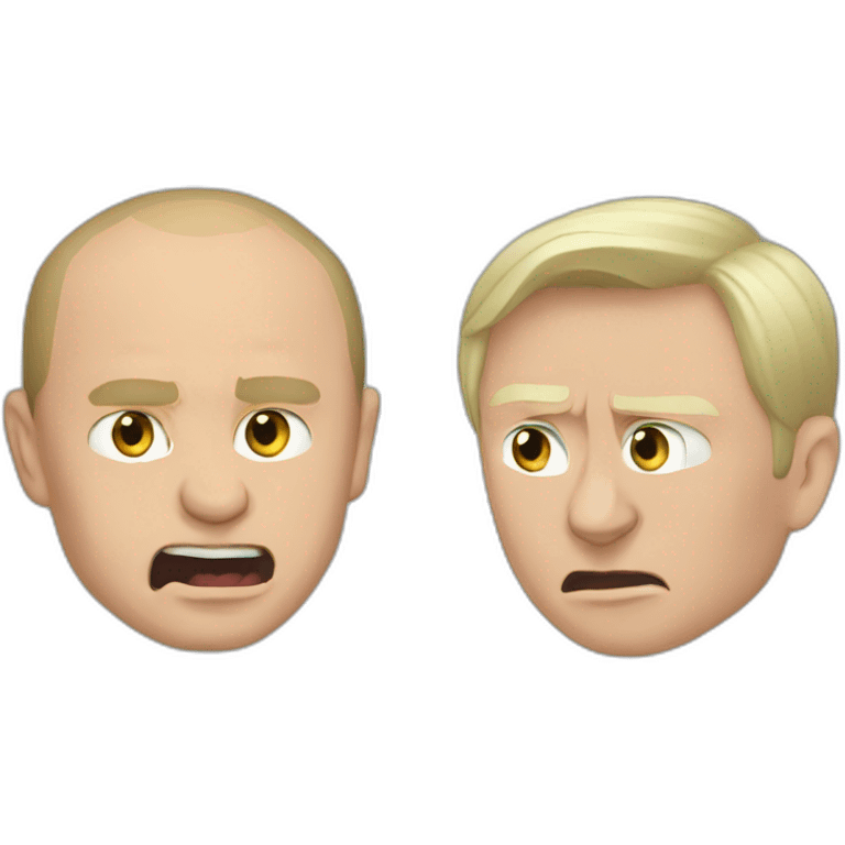 putin and baiden fighting emoji