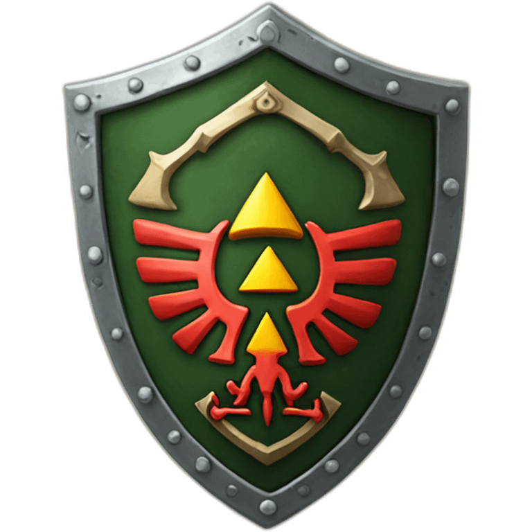 Hylian shield emoji