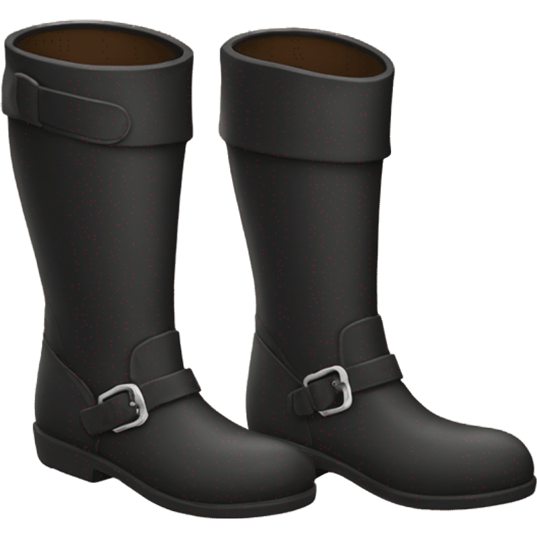 Two riding boots  emoji