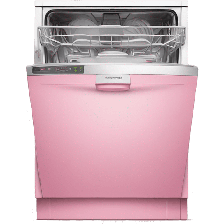 pink dishwasher emoji