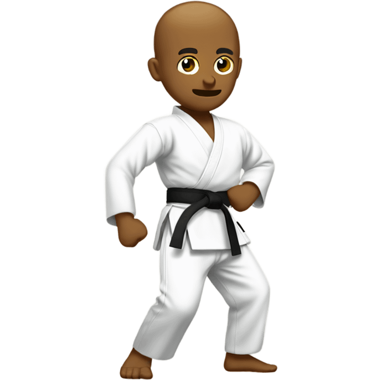 Karate man  bowing down  emoji