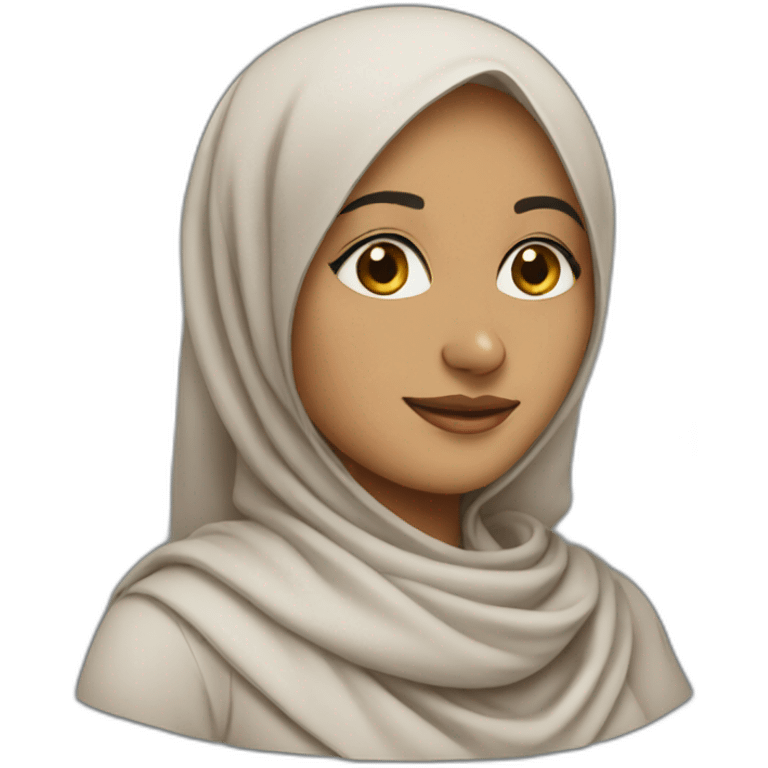 Hijab indian female  emoji