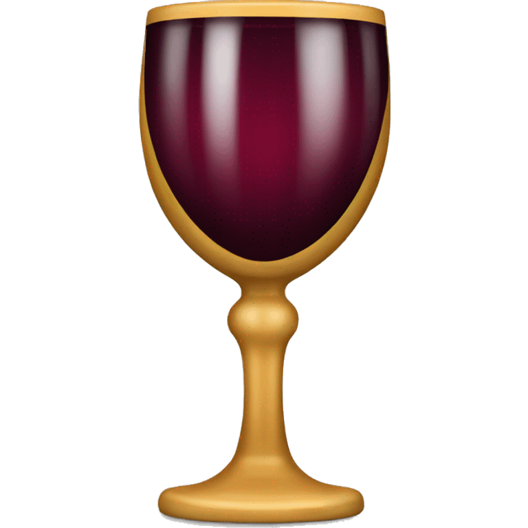 Wine goblet emoji