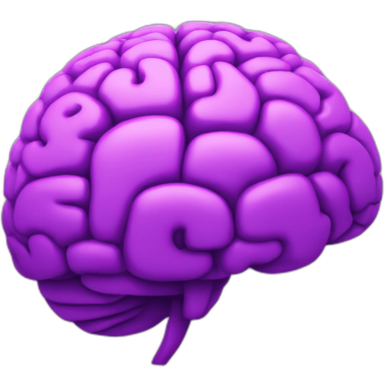 purple ai brain emoji