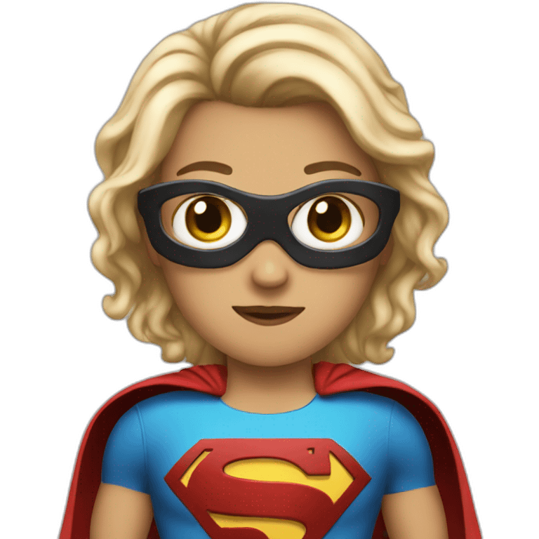 Me as a superhero emoji