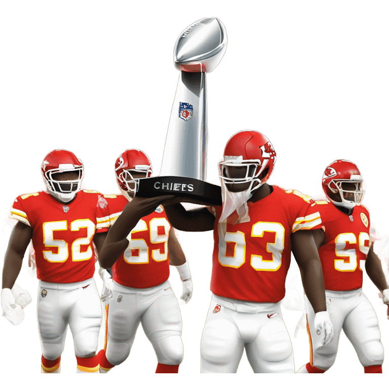 Kansas City Chiefs win Super Bowl emoji