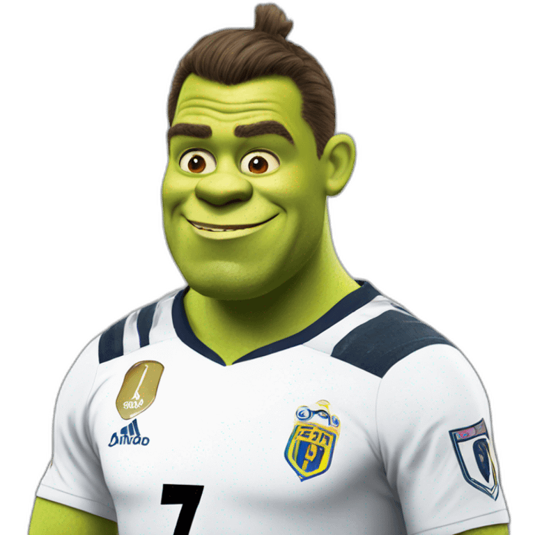 shrek sur cristiano ronaldo emoji