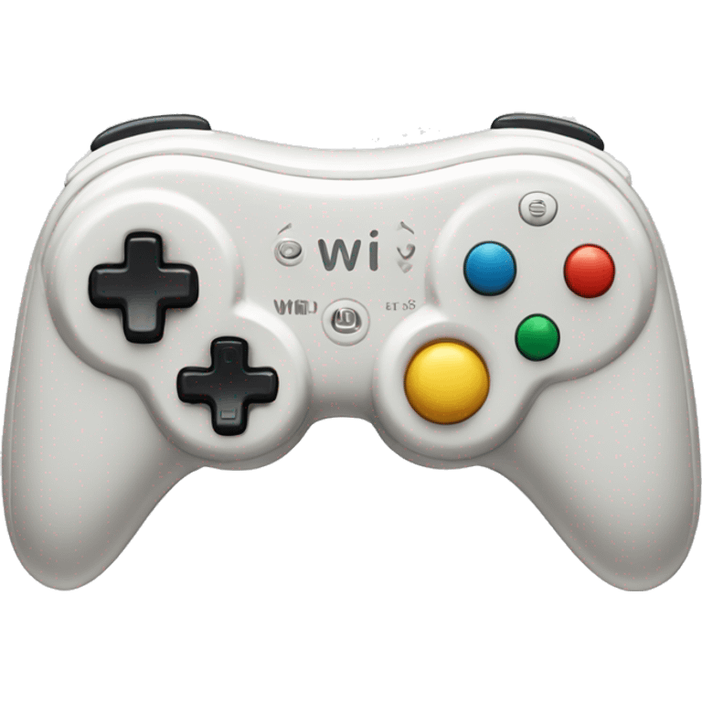 Nintendo Wii controller emoji