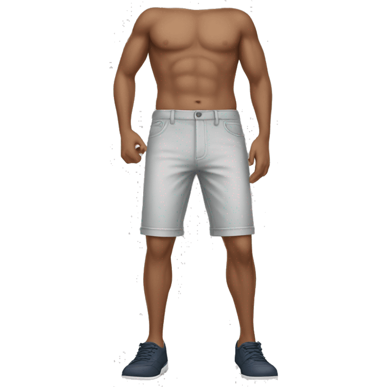 short pants men emoji