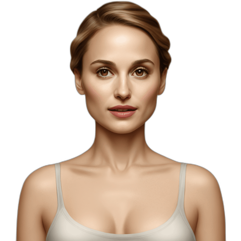 woman's abdomen art school scheme anatomy of body art Natalie Portman emoji