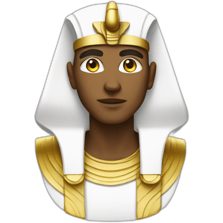 White Pharoh emoji