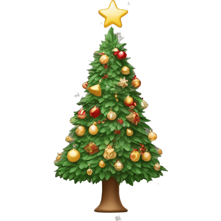 Christmas coquette tree￼￼ emoji