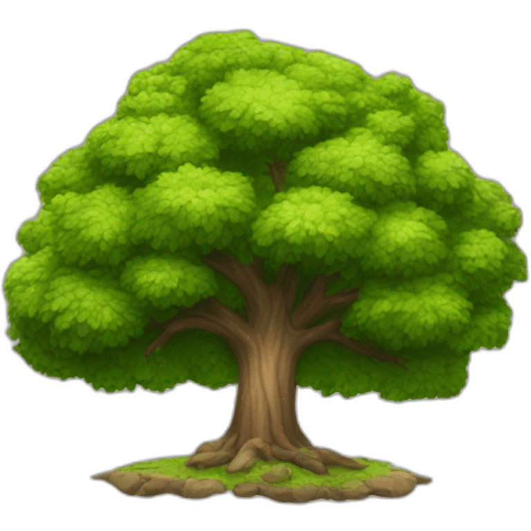 a photo of a tree emoji