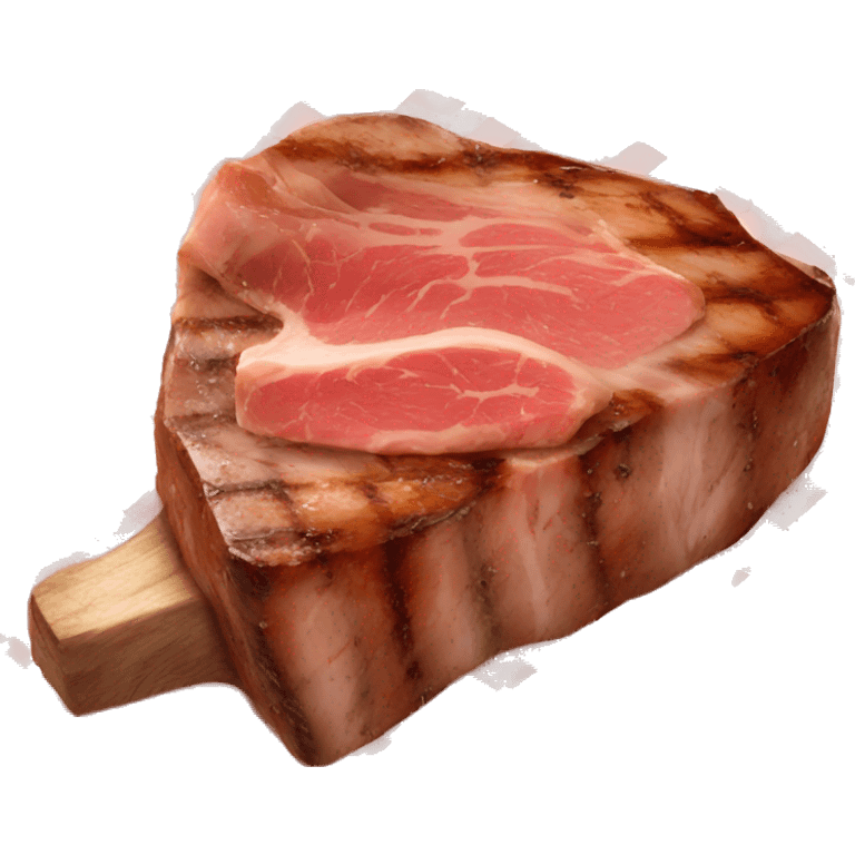 t bone steak bbq emoji