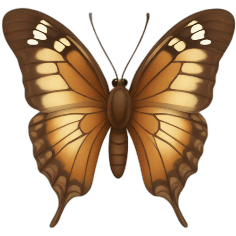 Brown butterfly  emoji