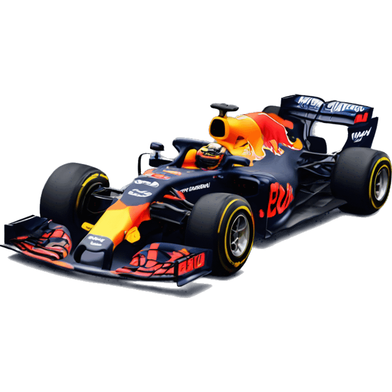 Max Verstappen F1 Car emoji