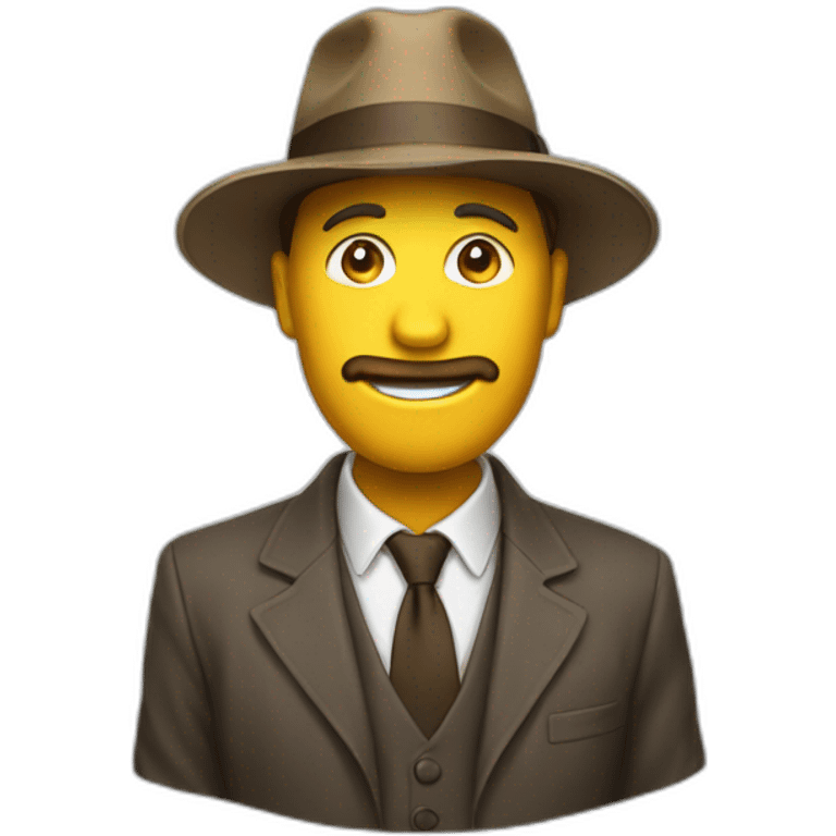 Chat avec un chapeau  emoji