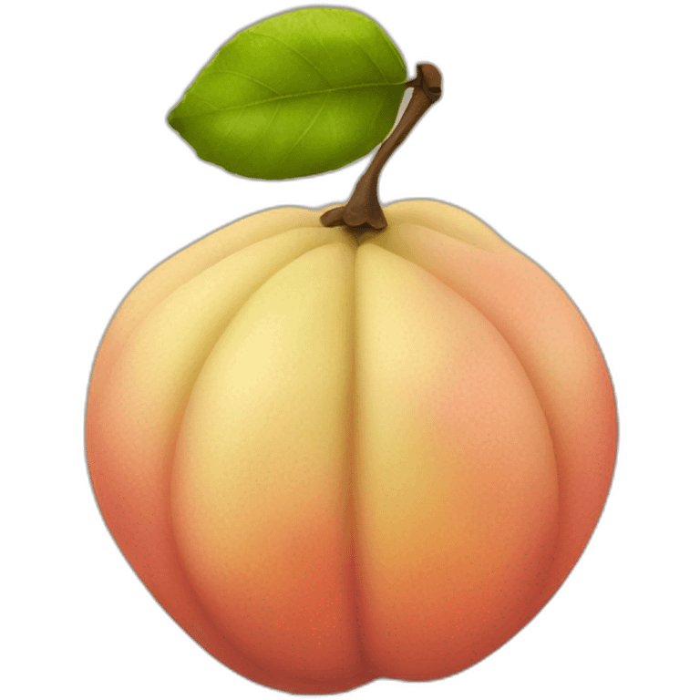 Quince fruit emoji