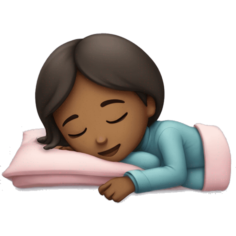 Sleep girl emoji