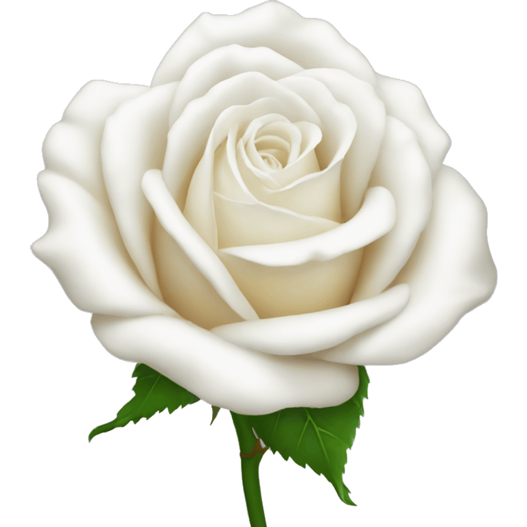 White rose emoji