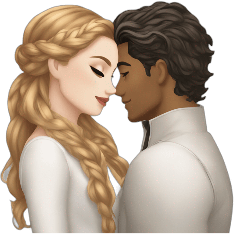 Feyre + Rhysand emoji