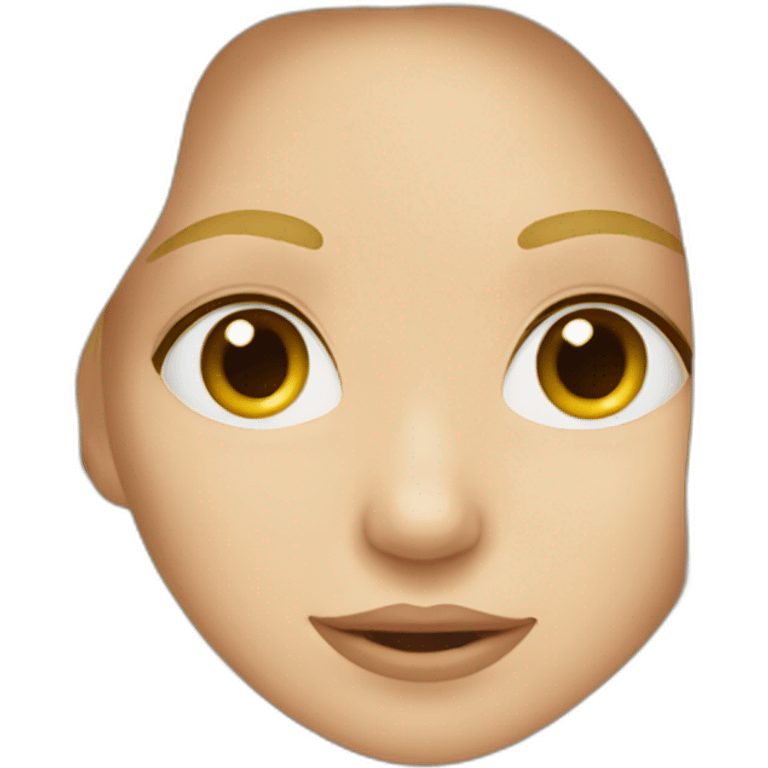 Blond dziewczyna z piwem emoji