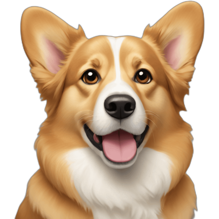 corgi-golden retriever mix emoji