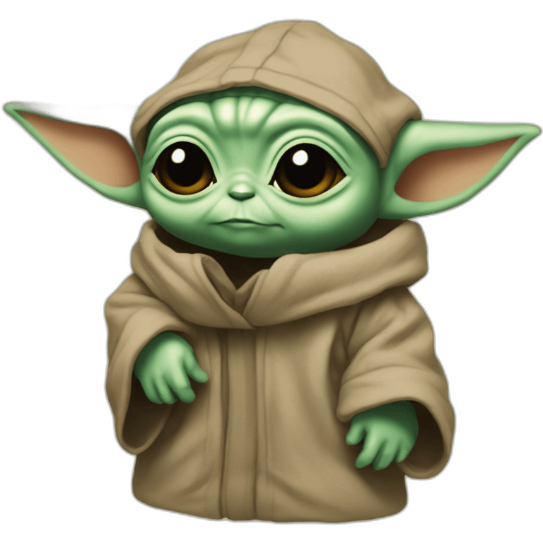 baby yoda miro style emoji