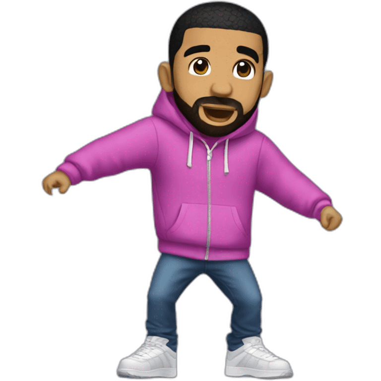 Drake dancing hotline bling emoji