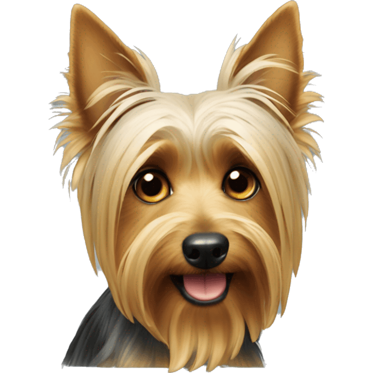 Silky terrier dog  emoji