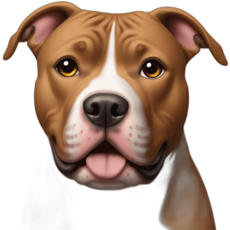 Pitt bull Brown emoji