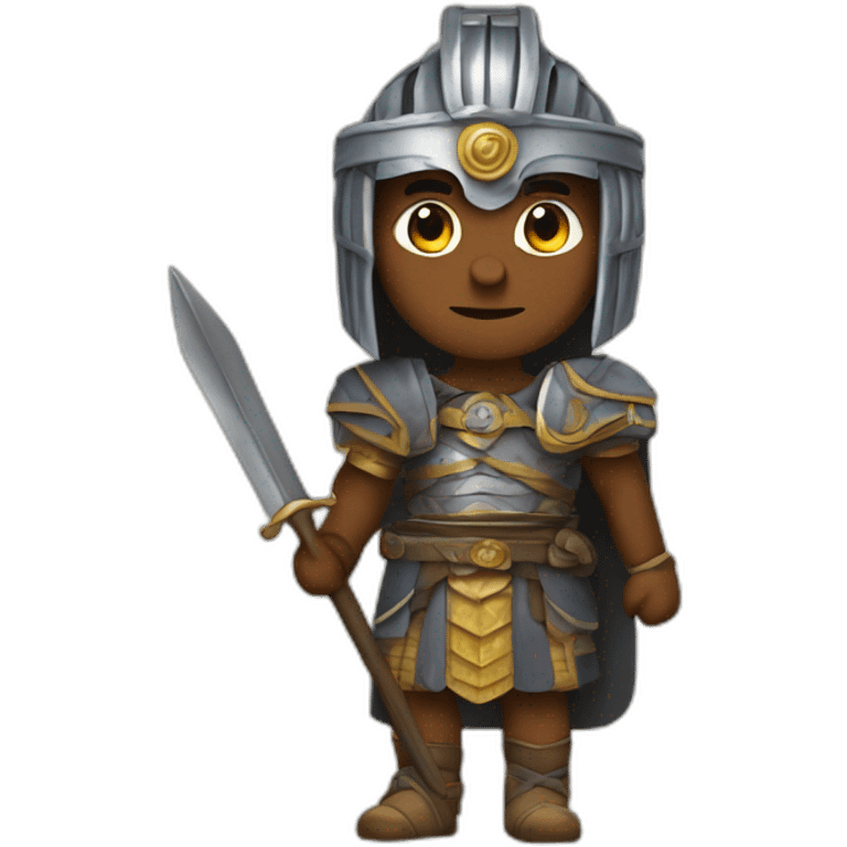 Maccabee warrior emoji