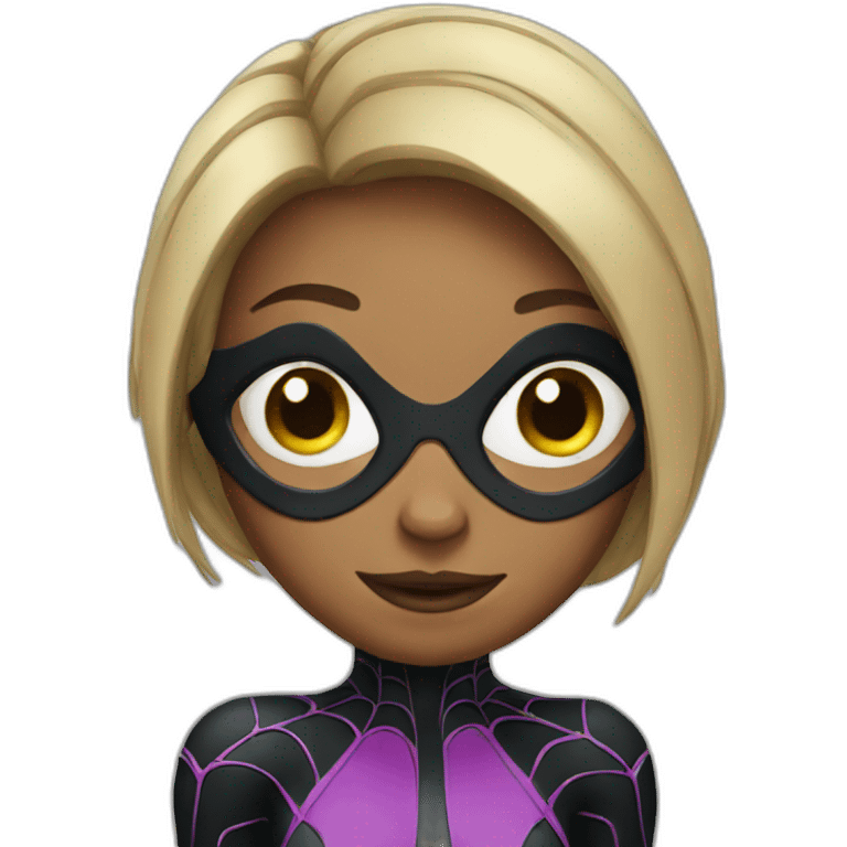 Spider girl emoji