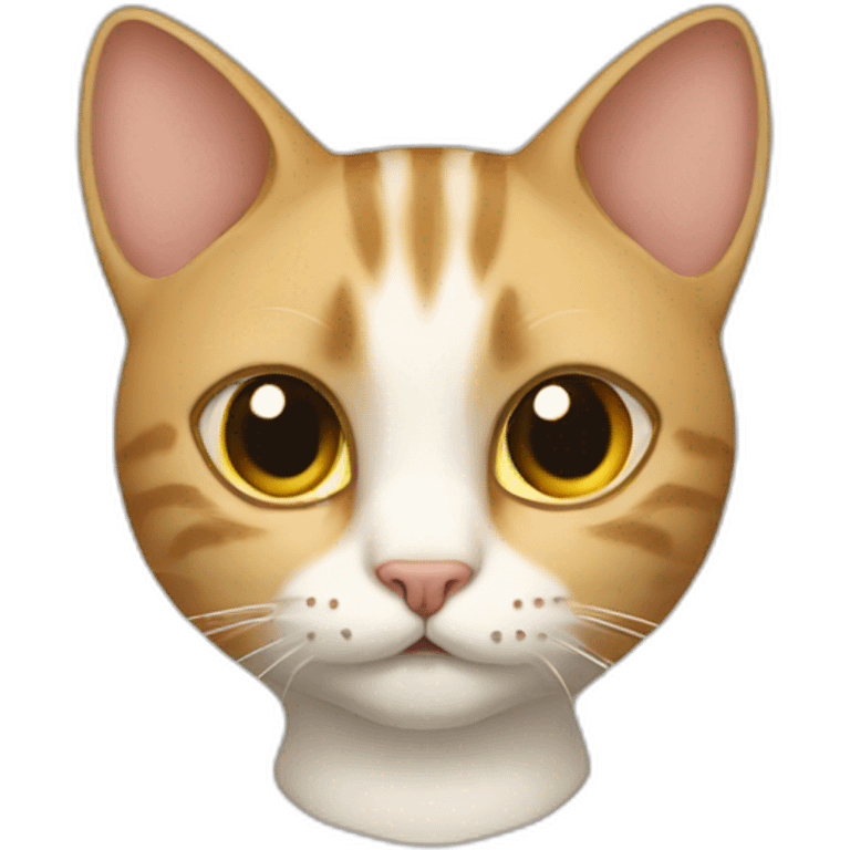 cat with human head emoji