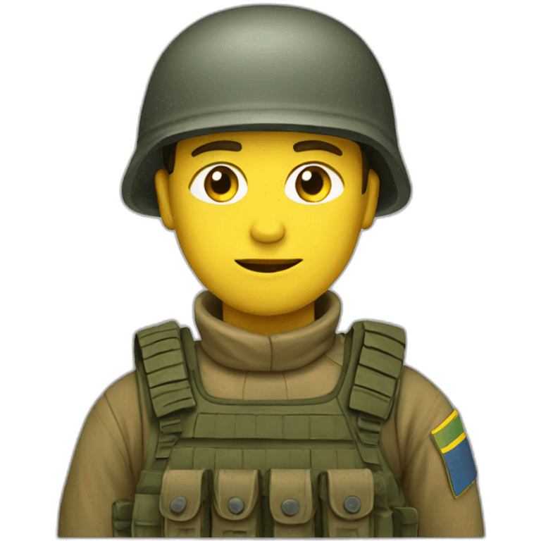 Ukraine soldier emoji