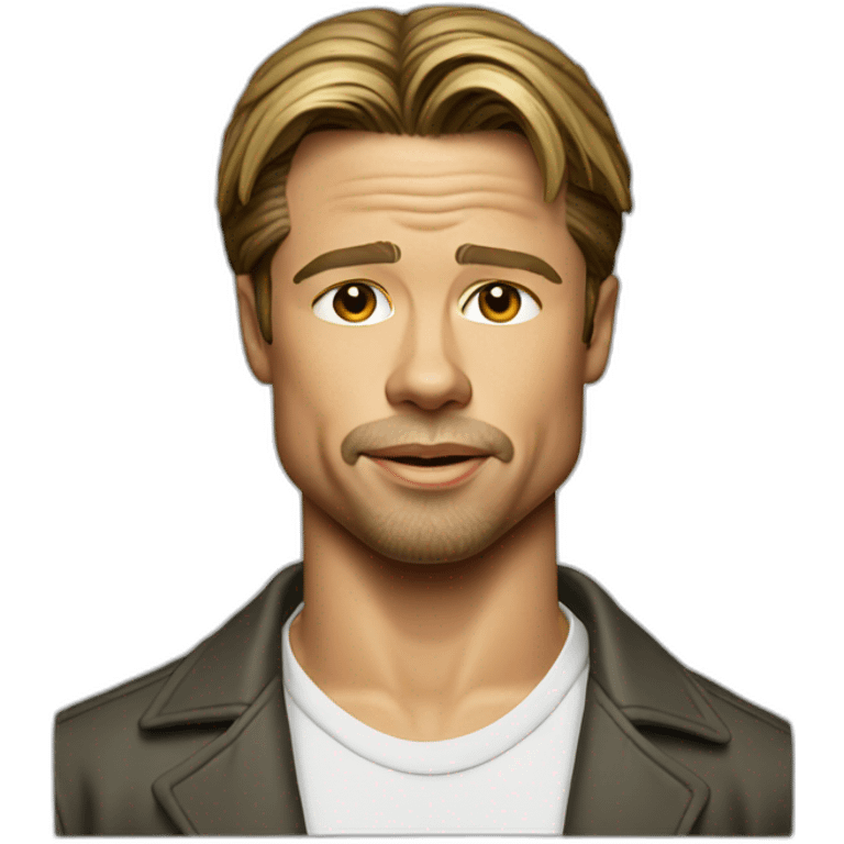 Brad Pitt 1990 emoji