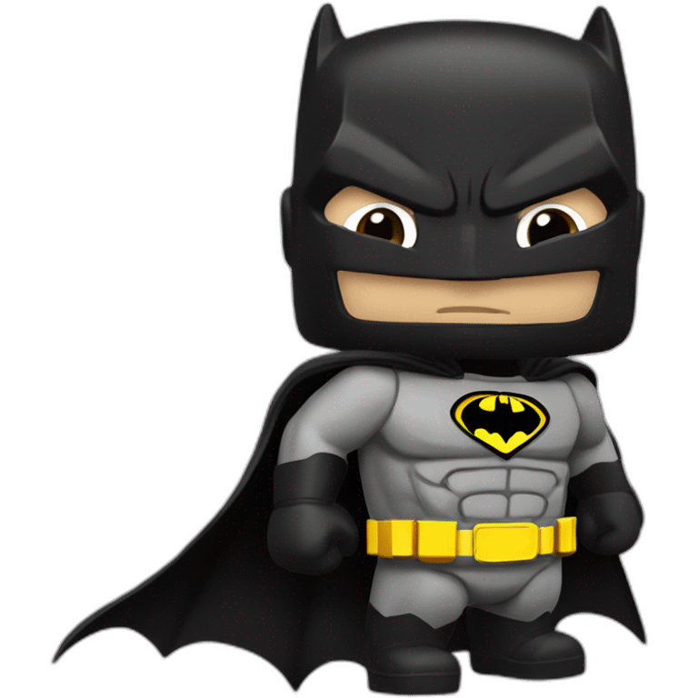 batman pelando contra superman emoji