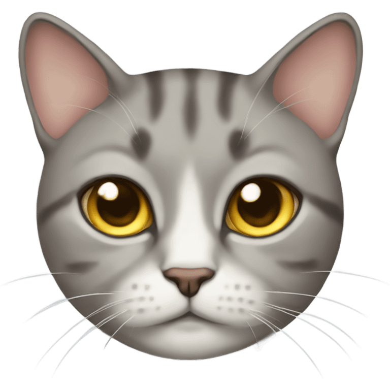 Unbothered cat emoji