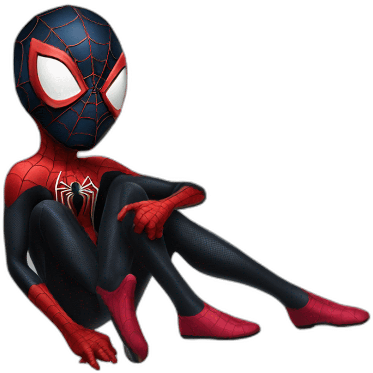 Spiderman miles morales emoji