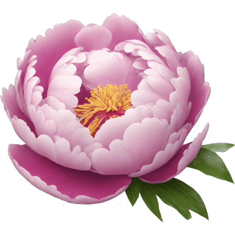 Peony emoji