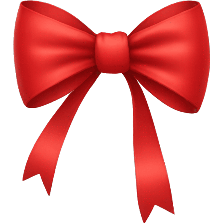 Red bow emoji