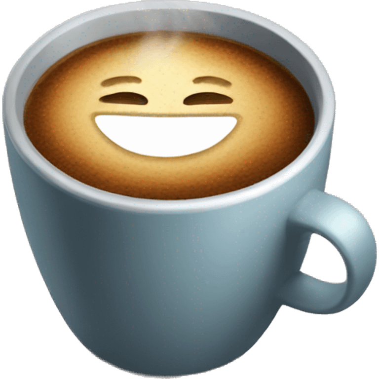 Cozy coffee emoji