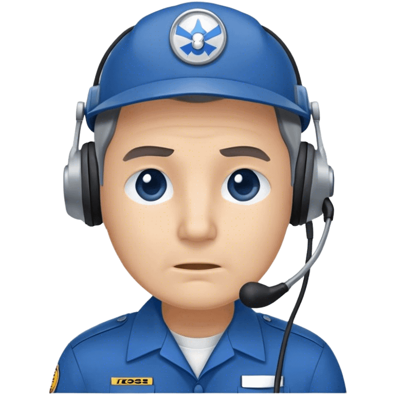 A dispatcher  emoji